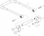 Altrad Belle PCX 20/45 & 20/50 Compactor Plate Spare Parts - Handle Assembly